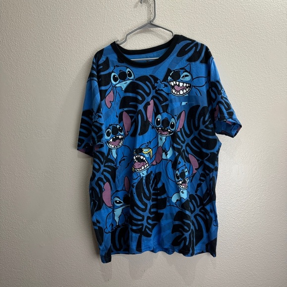 Lilo Stitch Disney Parks Vintage Shirt Size XXL - Picture 1 of 5